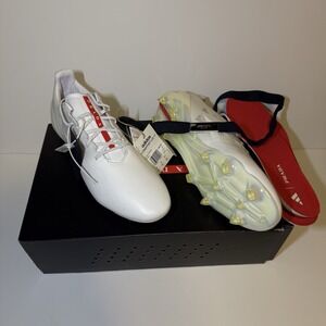 adidas X Crazyfast Lux.1 Prada FG Football Cleats White IE3178 Size 12.5